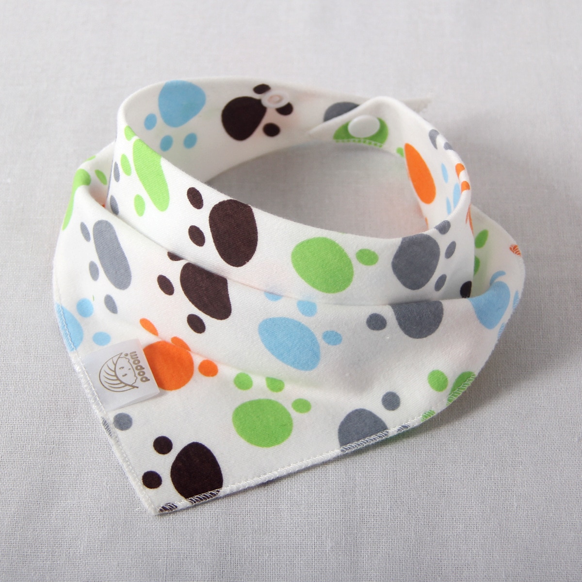 Baby Bibs Cotton Triangle Double Layers Cotton